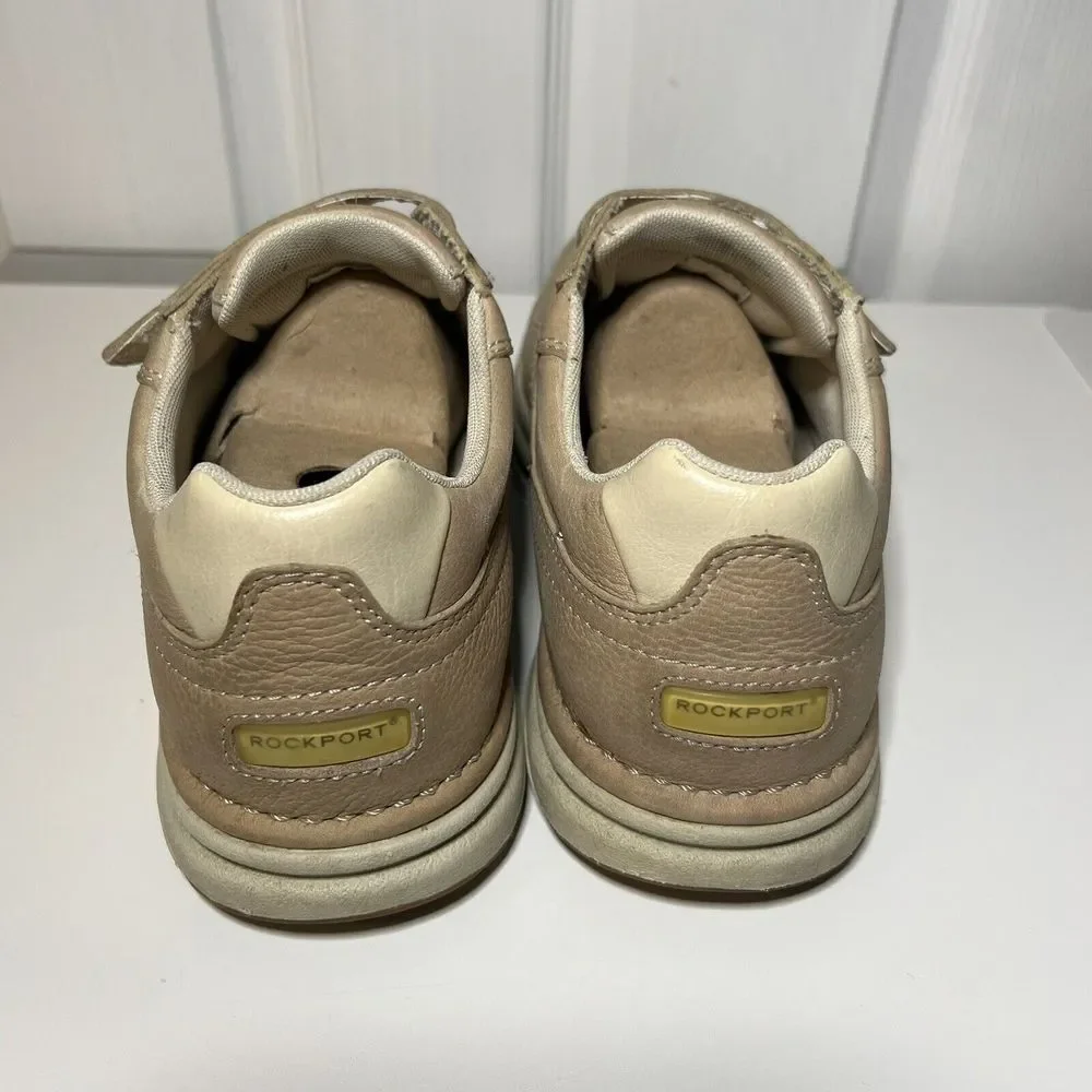 Rockport Prowalker Men's Comfort Casual Walking Shoes Size 10.5‎ Leather Tan